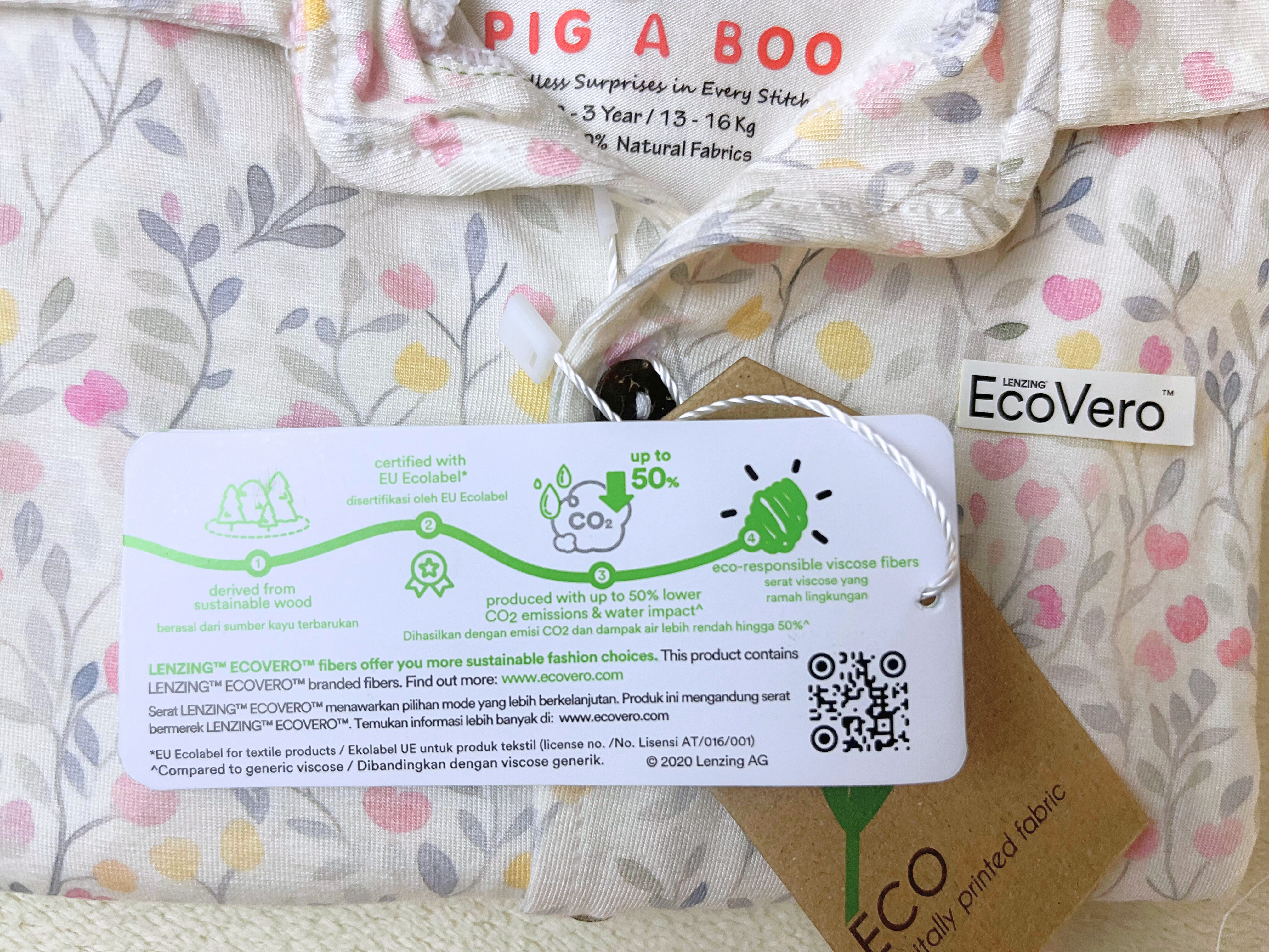 PIG A BOO | PAJAMAS—LENZING™ ECOVERO™ Floral