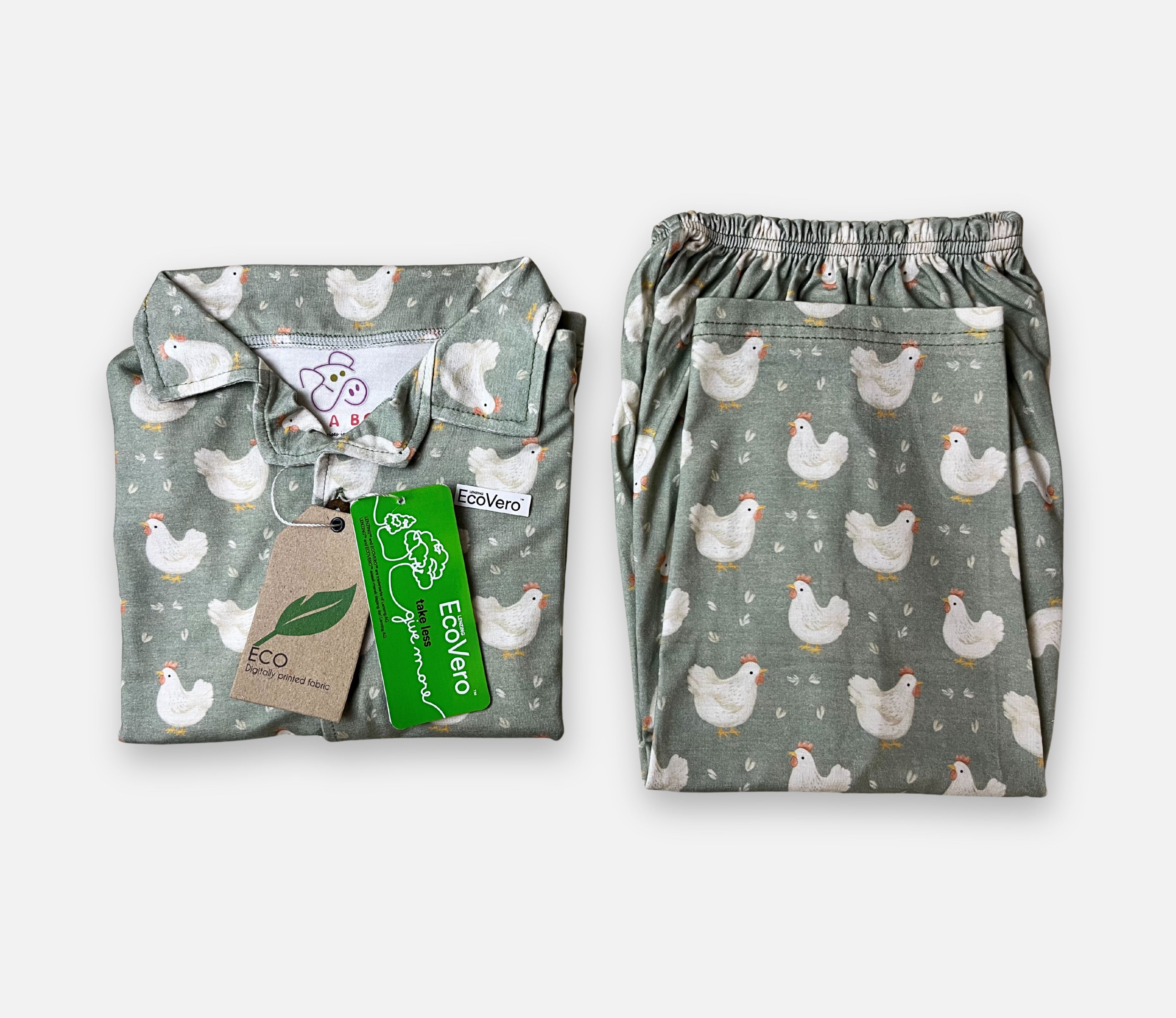 PIG A BOO | PAJAMAS—LENZING™ ECOVERO™ Chicken