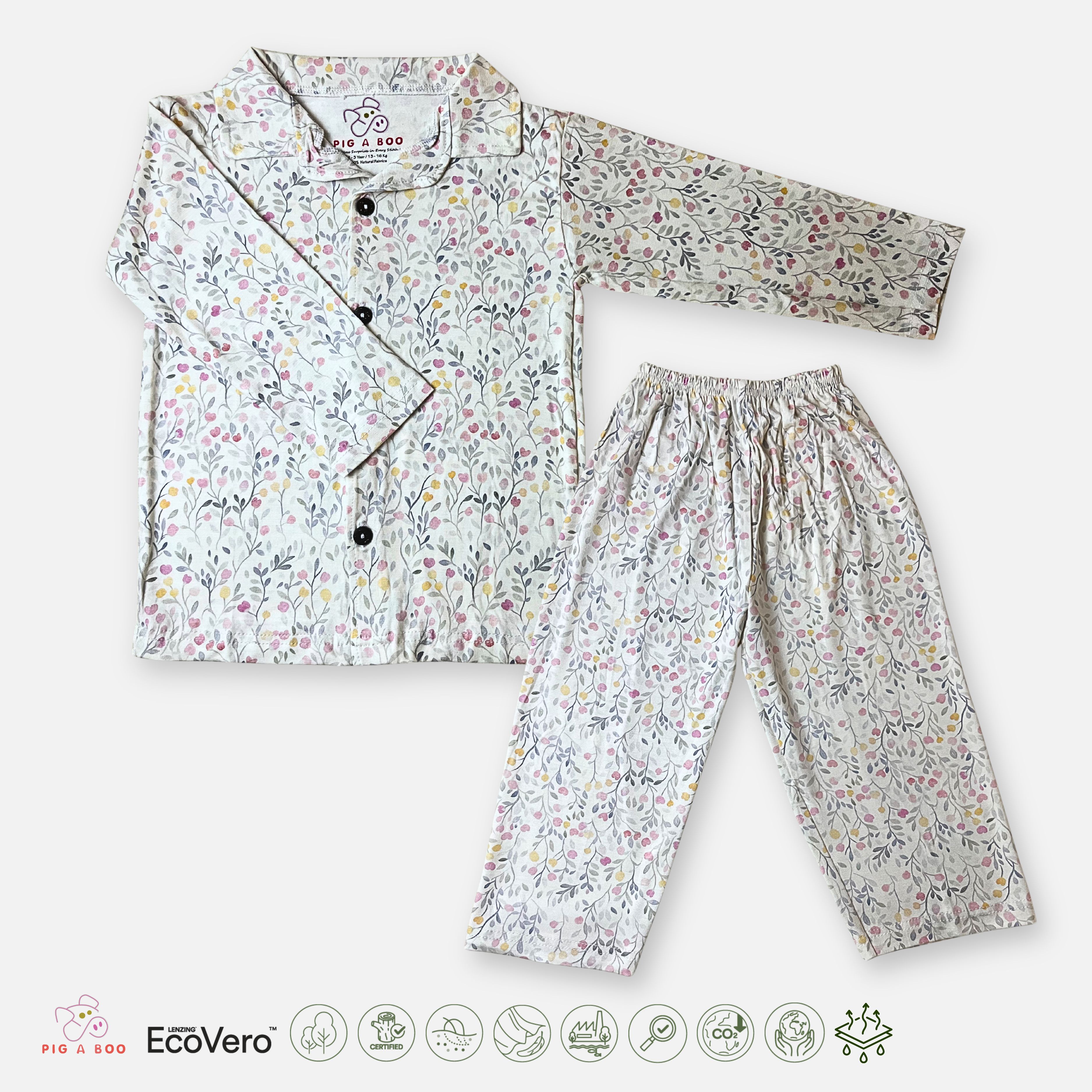 PIG A BOO | PAJAMAS—LENZING™ ECOVERO™ Floral