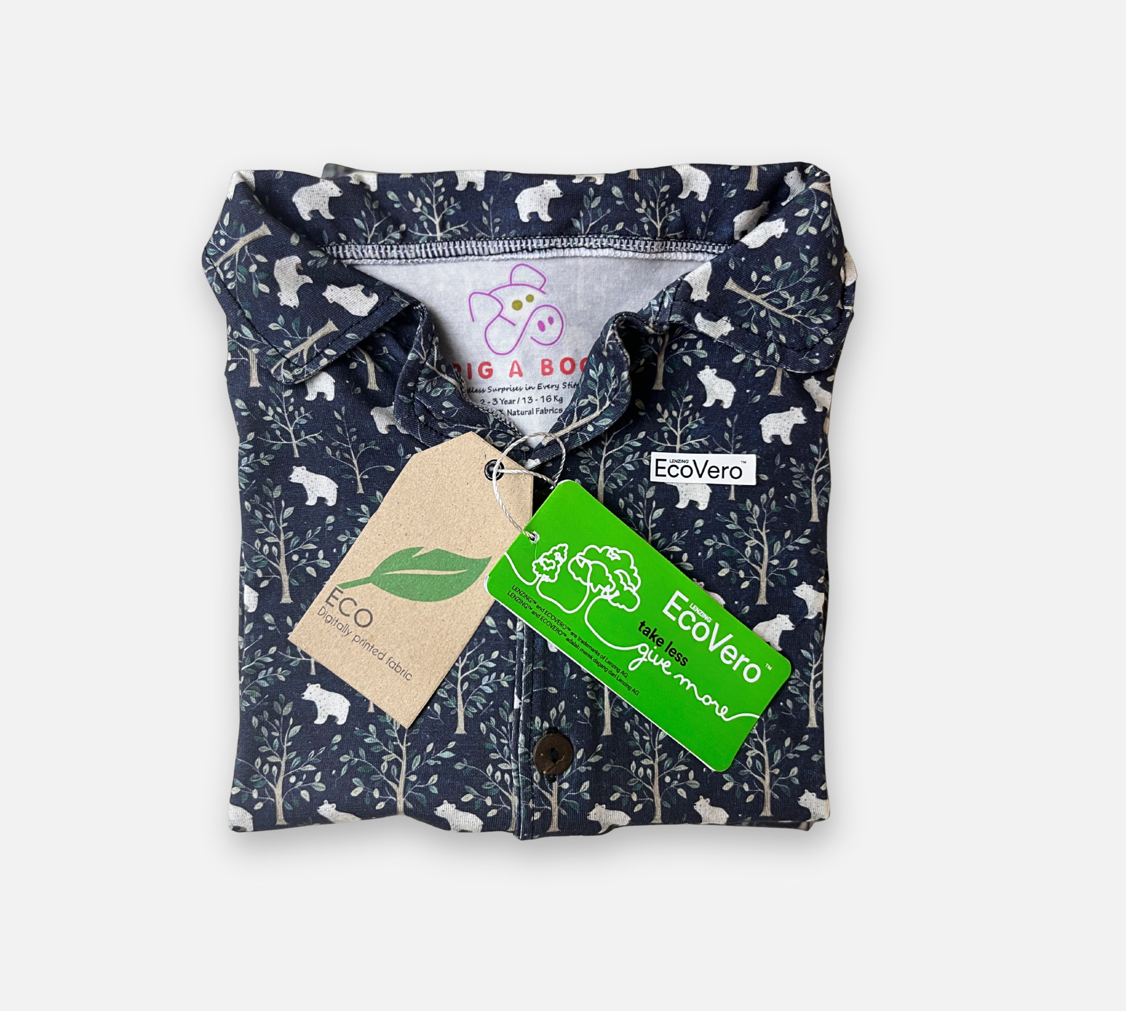 PIG A BOO | PAJAMAS—LENZING™ ECOVERO™ Bear