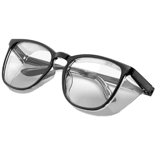 Black Safety Glasses
