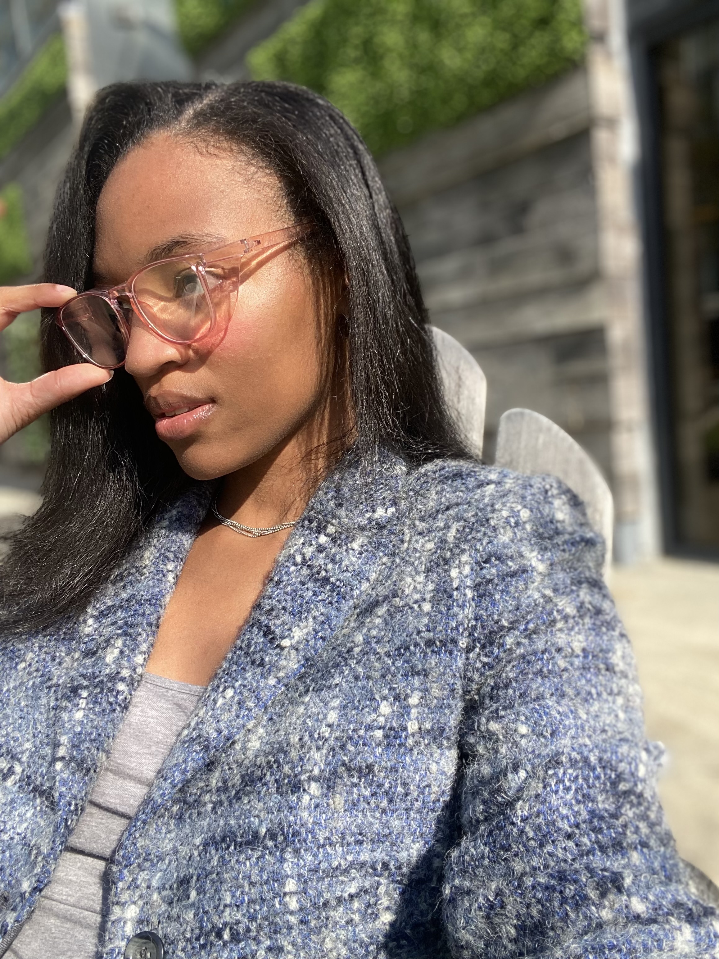 Pretty and Pink Safety Eyeglasses