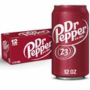Dr Pepper Soda 12 Pack