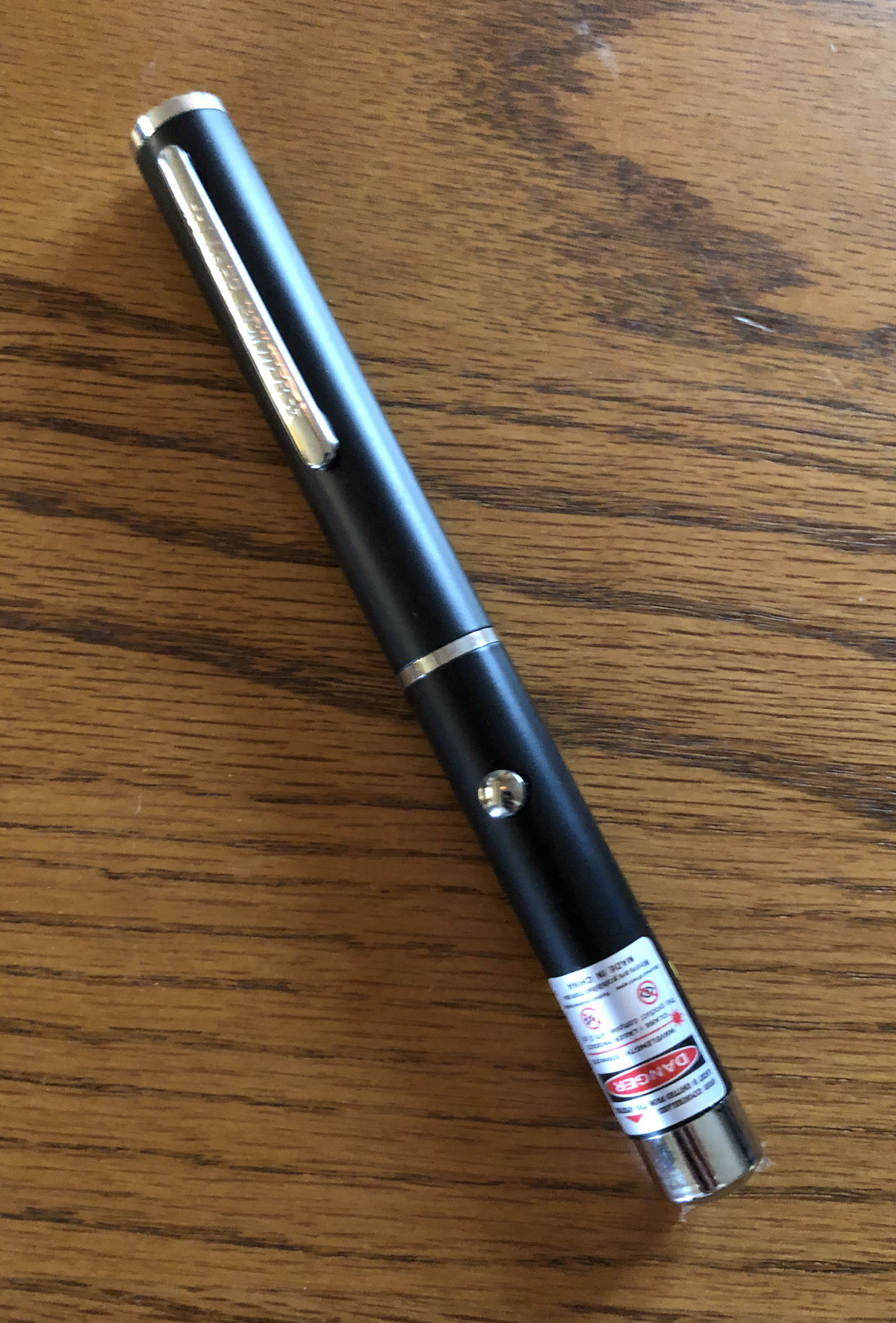 Laser Pointer with (2) AAA Batteries Installed