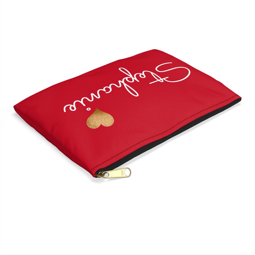 Love My Name Accessory Bag - Red