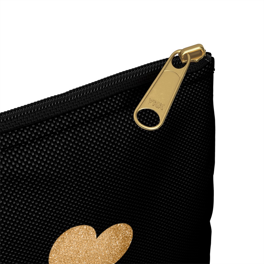Love My Name Accessory Bag - Black