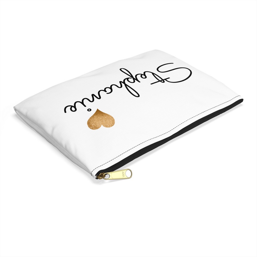 Love My Name Accessory Bag - White