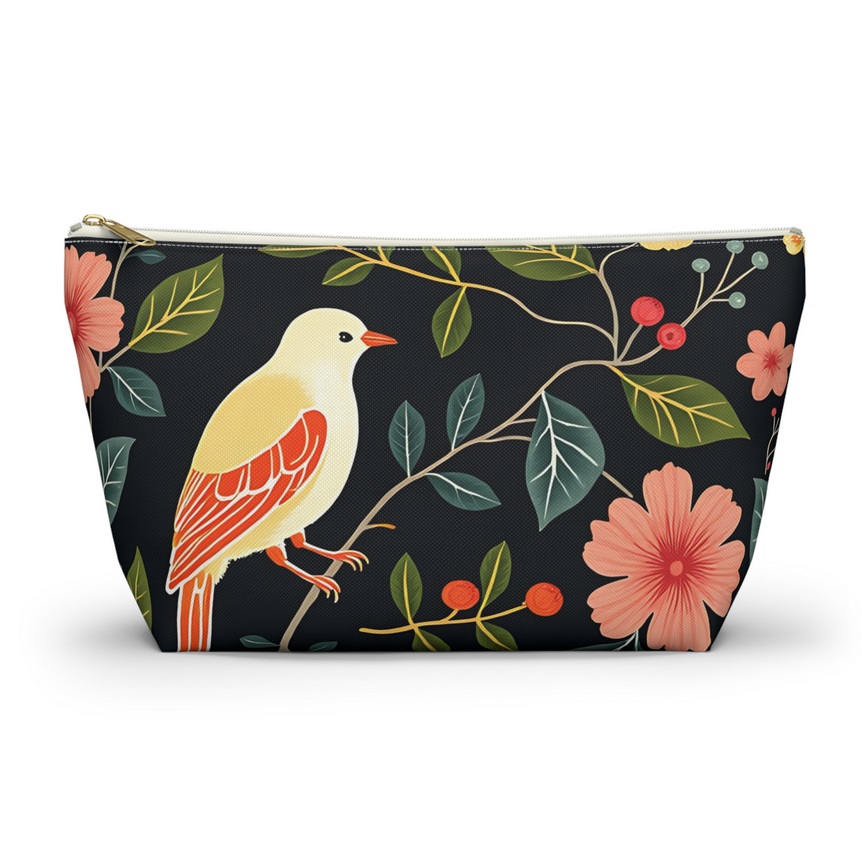 Bird + Florals Phase II Accessory Bag