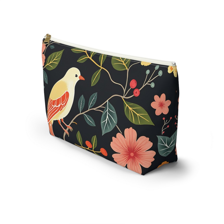 Bird + Florals Phase II Accessory Bag