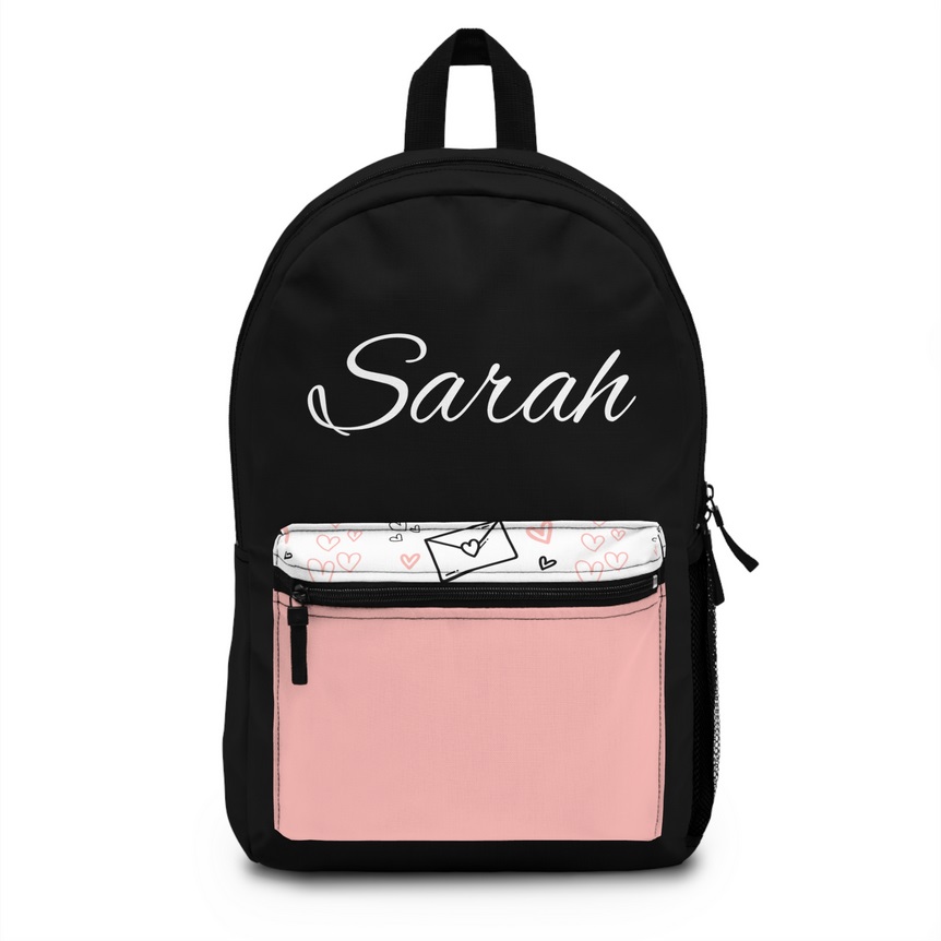 Sending Love Personalized Backpack