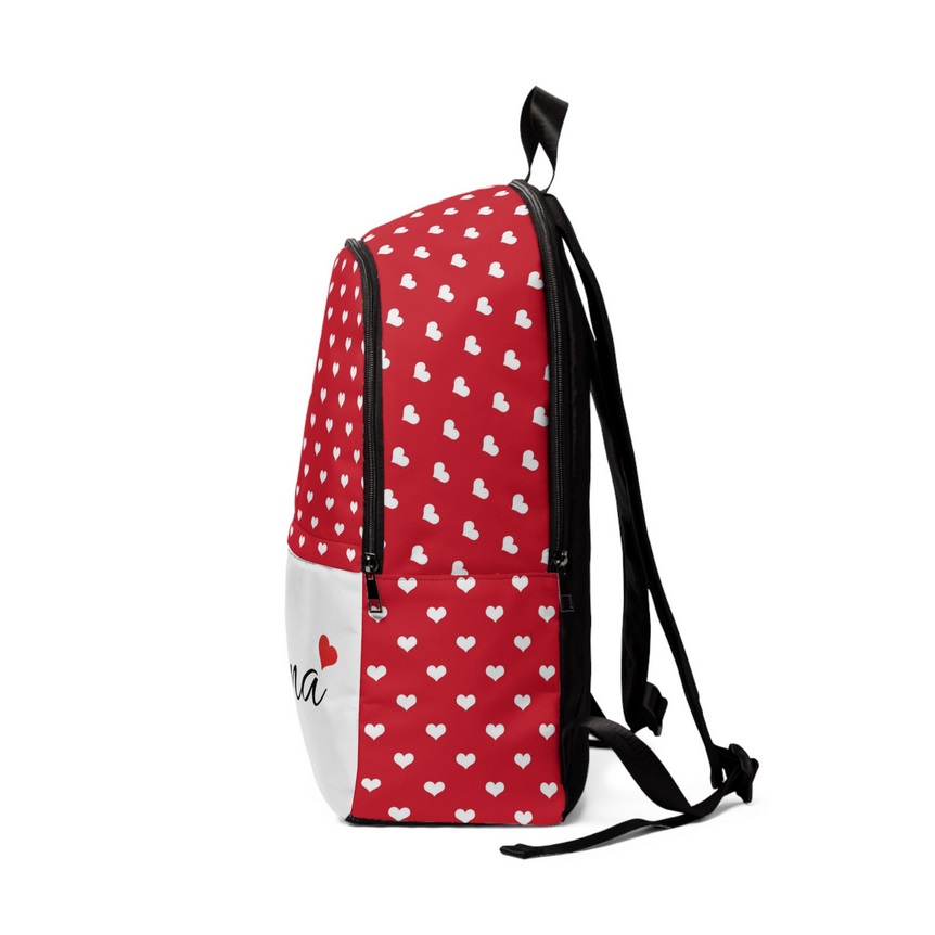 All Heart Personalized Backpack