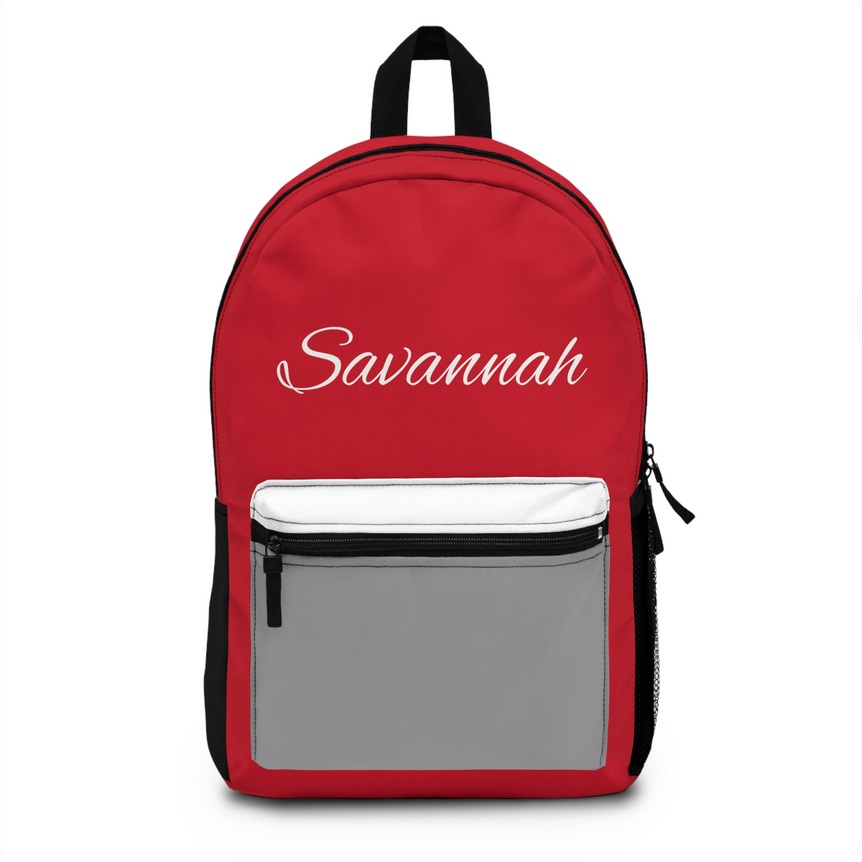 School Spirit Personalized Backpack