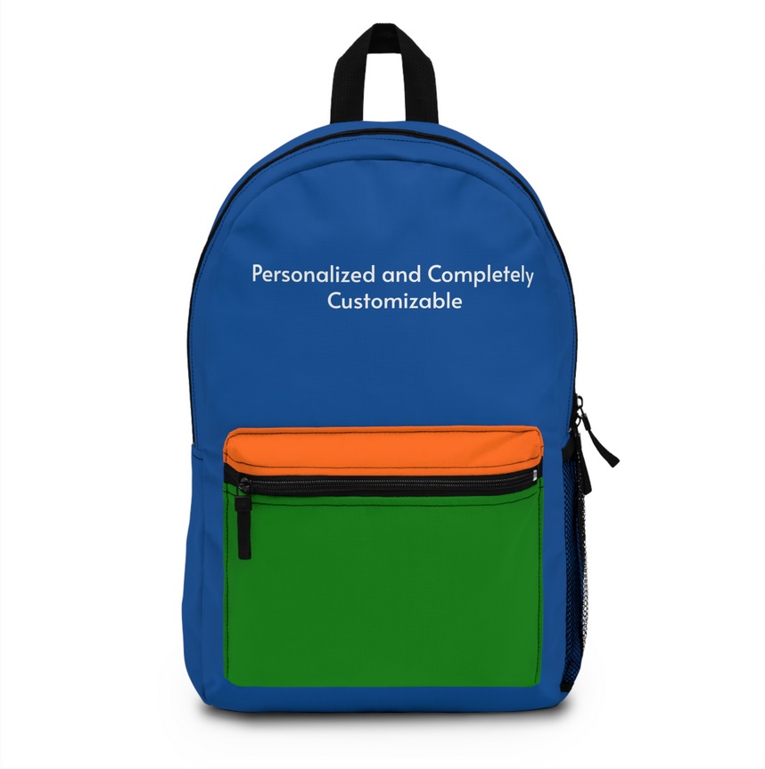School Spirit Personalized Backpack
