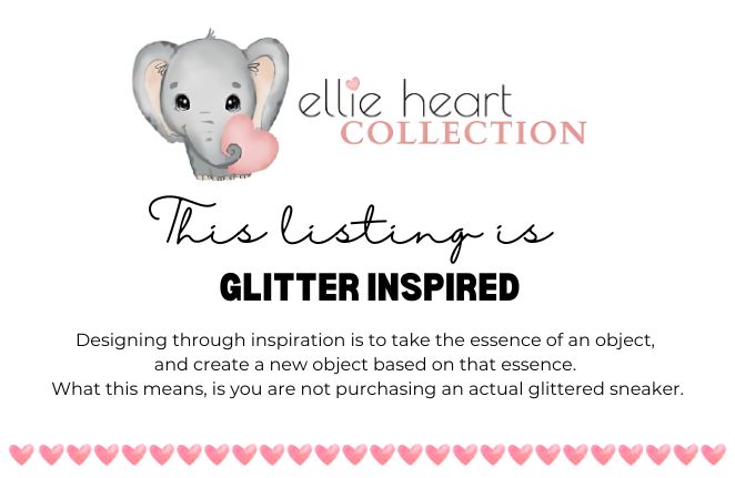 Navy Blue Glitter-Inspired Sneakers