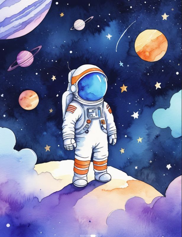 So=pace Walk Digital Wall Art