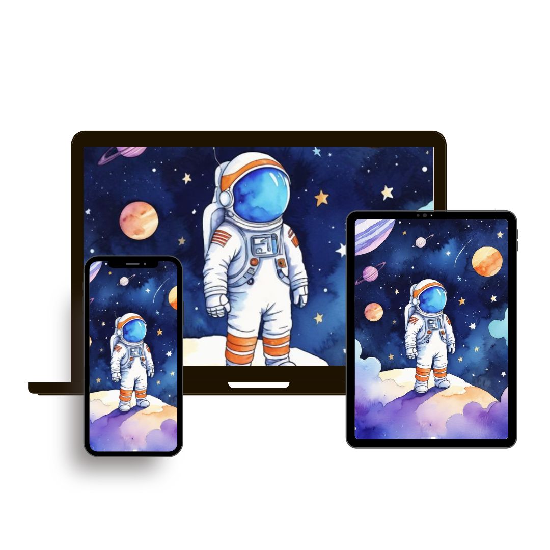 So=pace Walk Digital Wall Art