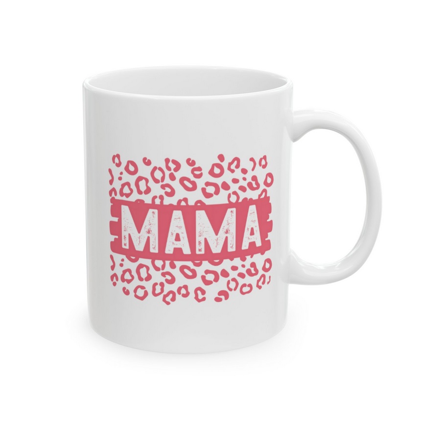 Leopard Spotted Mama Coffee Mug