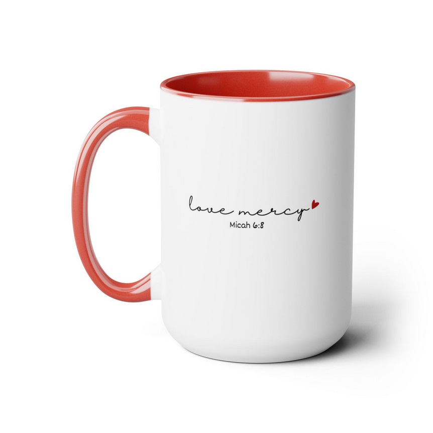 Love Mercy Coffee Mug