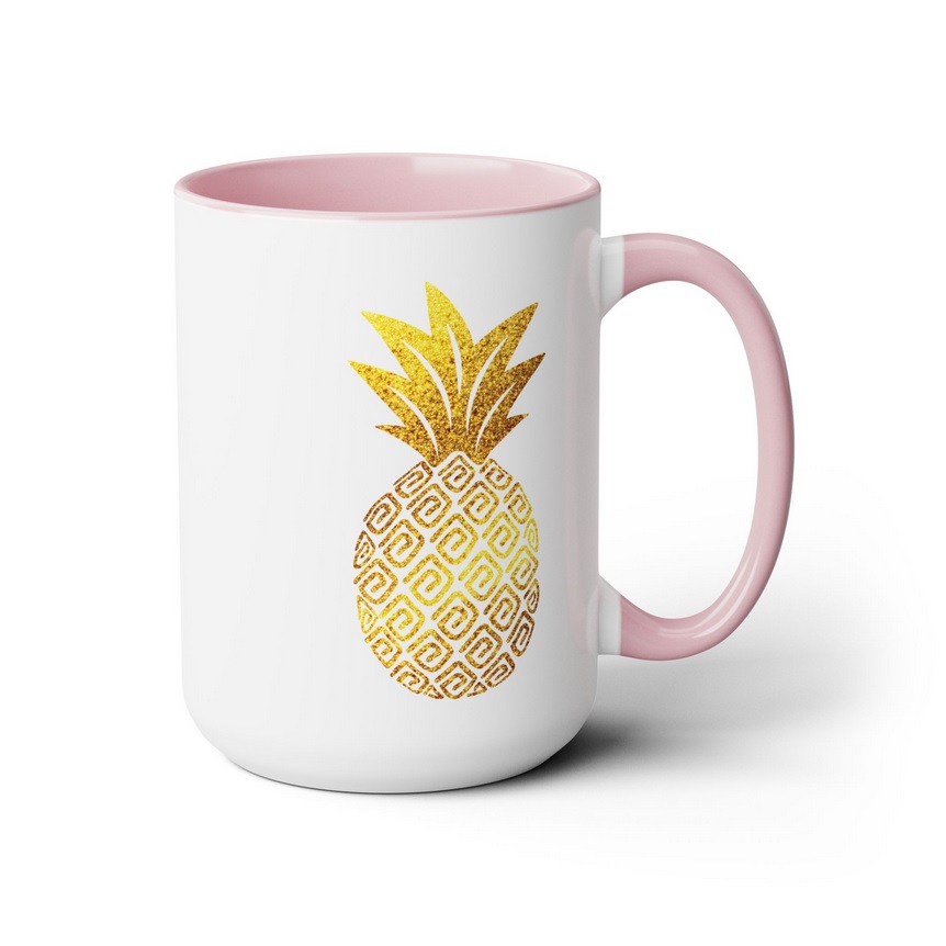 The Golden Pineapple Coffee Mug