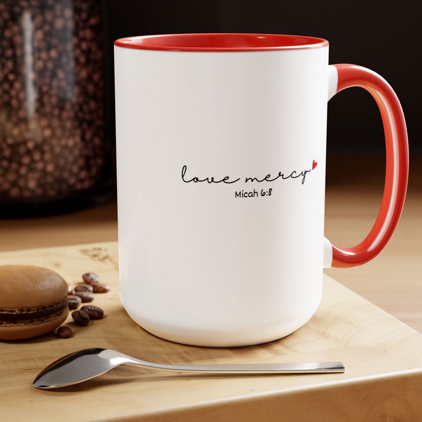 Love Mercy Coffee Mug