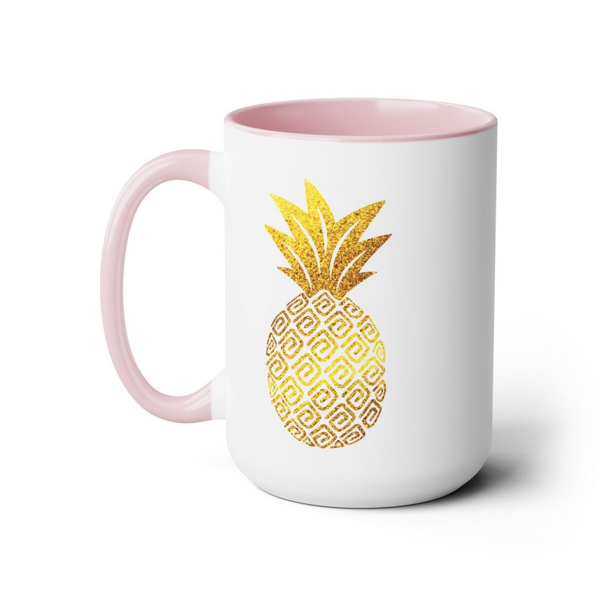 The Golden Pineapple Coffee Mug