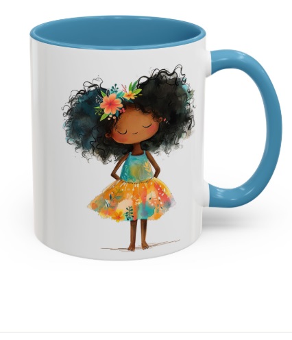 Whimsy Girl (54) Ceramic Coffee Mug