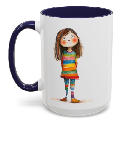 Whimsy Girl (25) Ceramic Coffee Mug