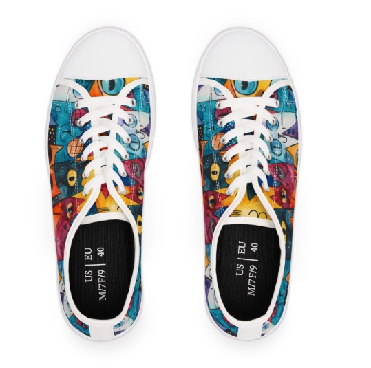 Abstract Catwalk Sneakers