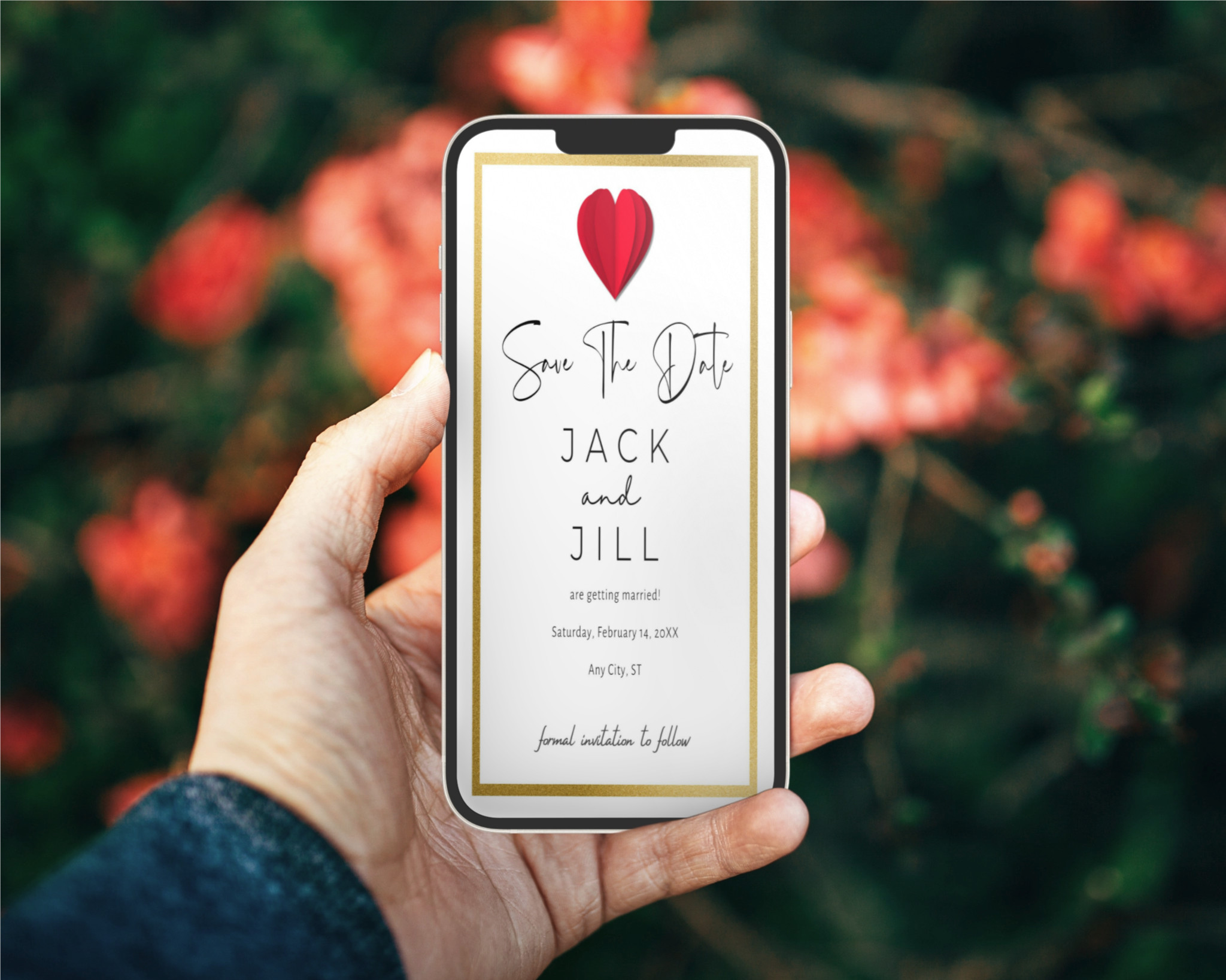 Save The Date Invite 030