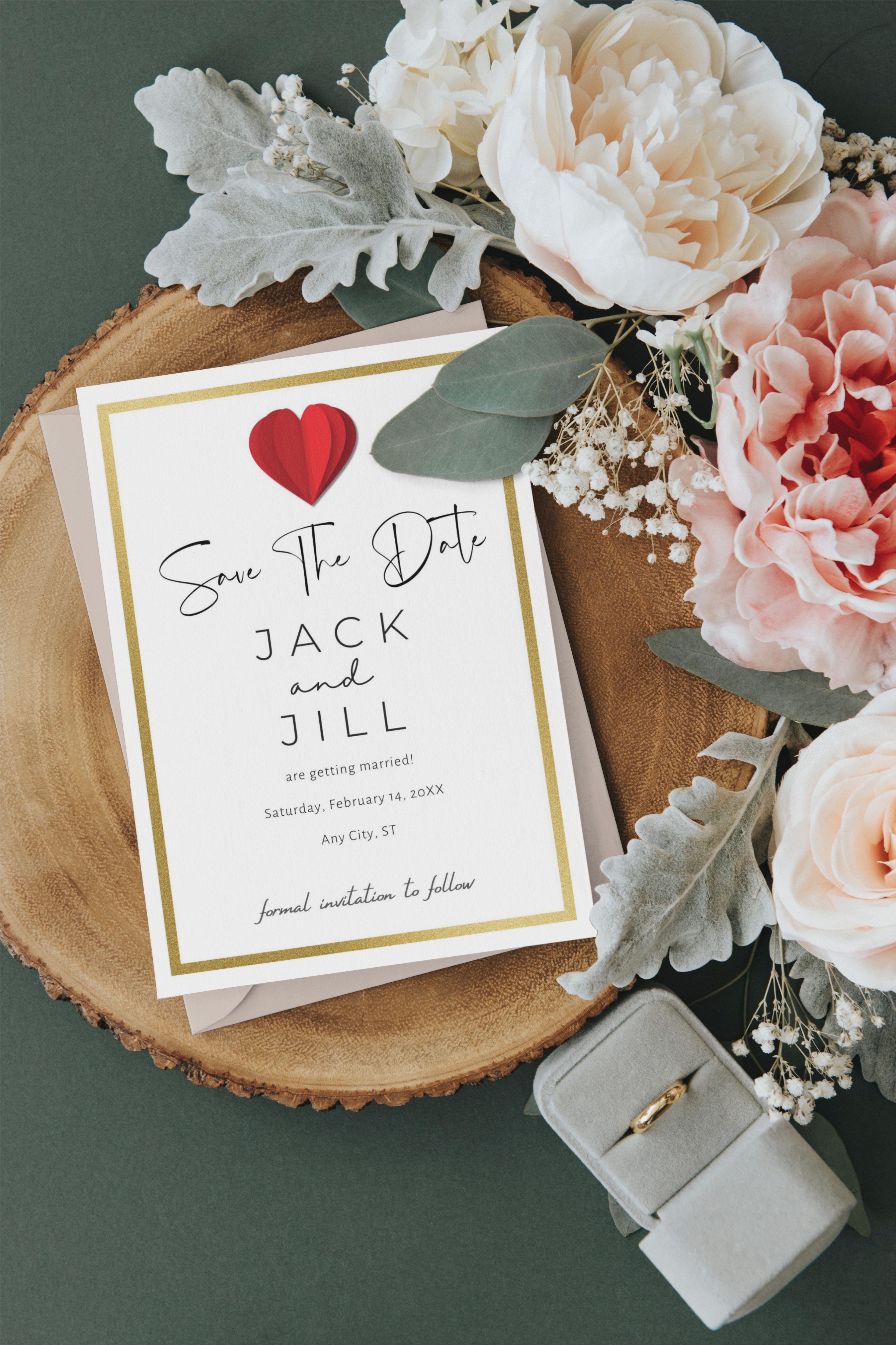 Save The Date Invite 030