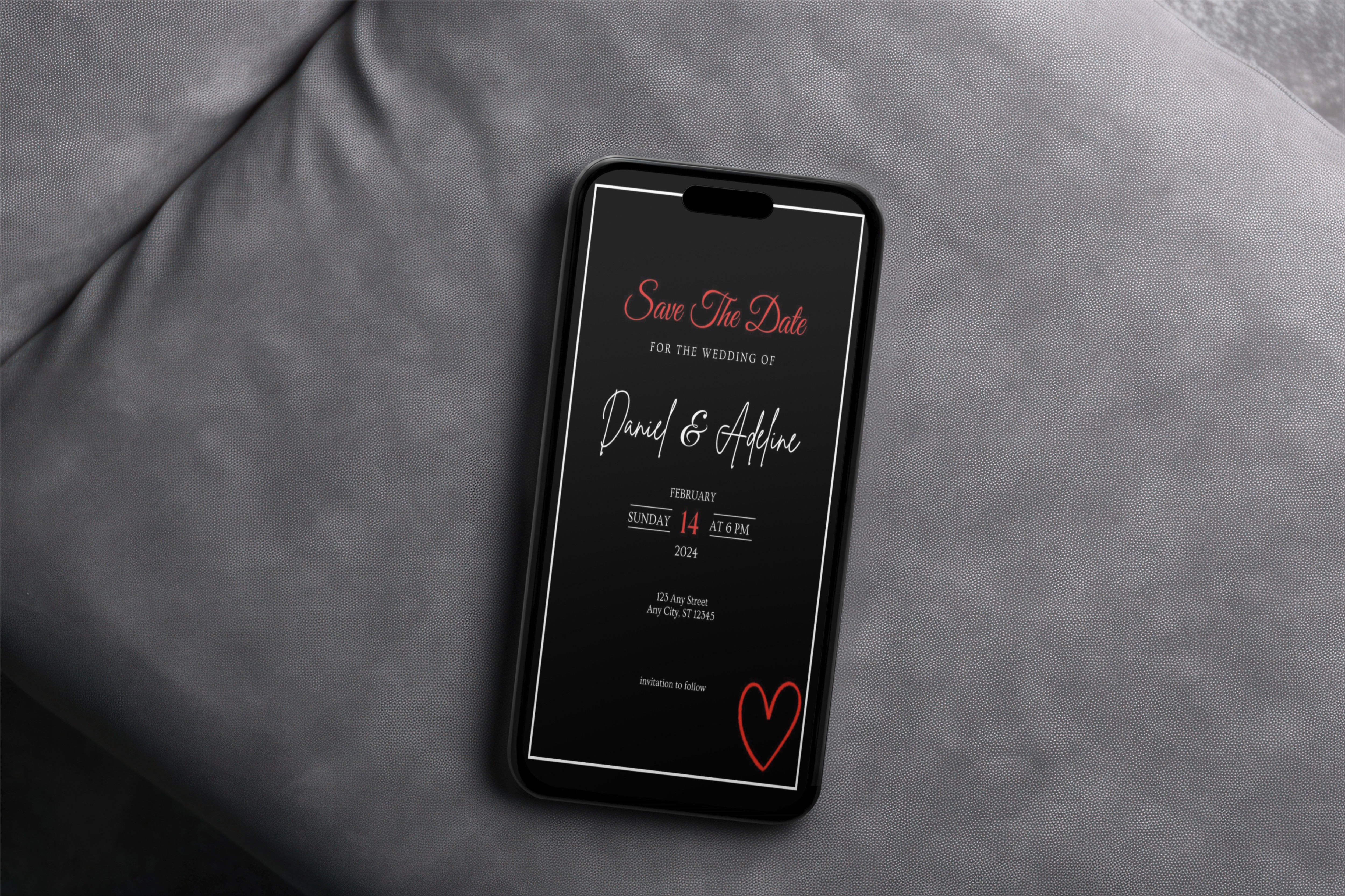 Save The Date Invite 031