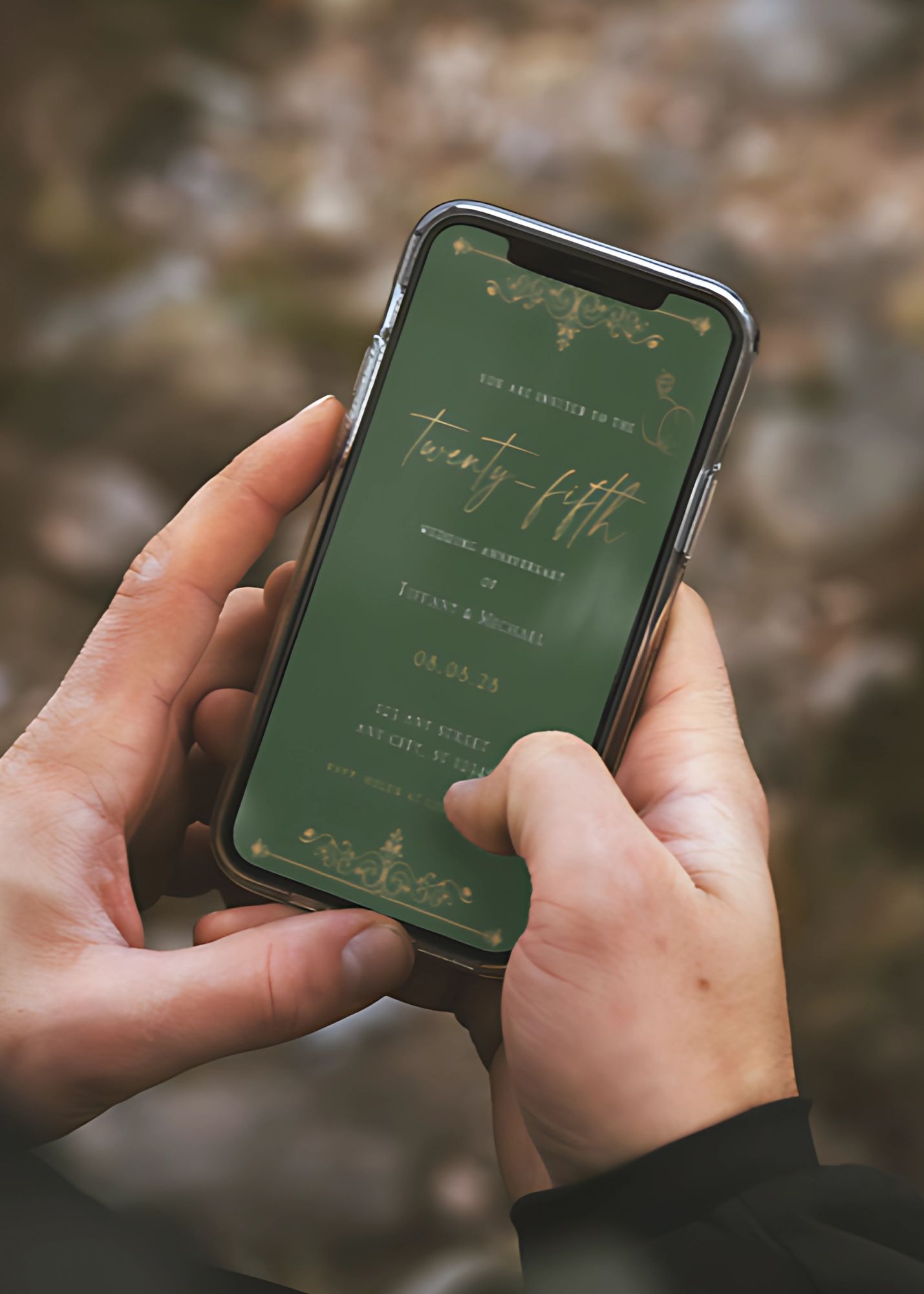 25th Wedding Anniversary Invite 02