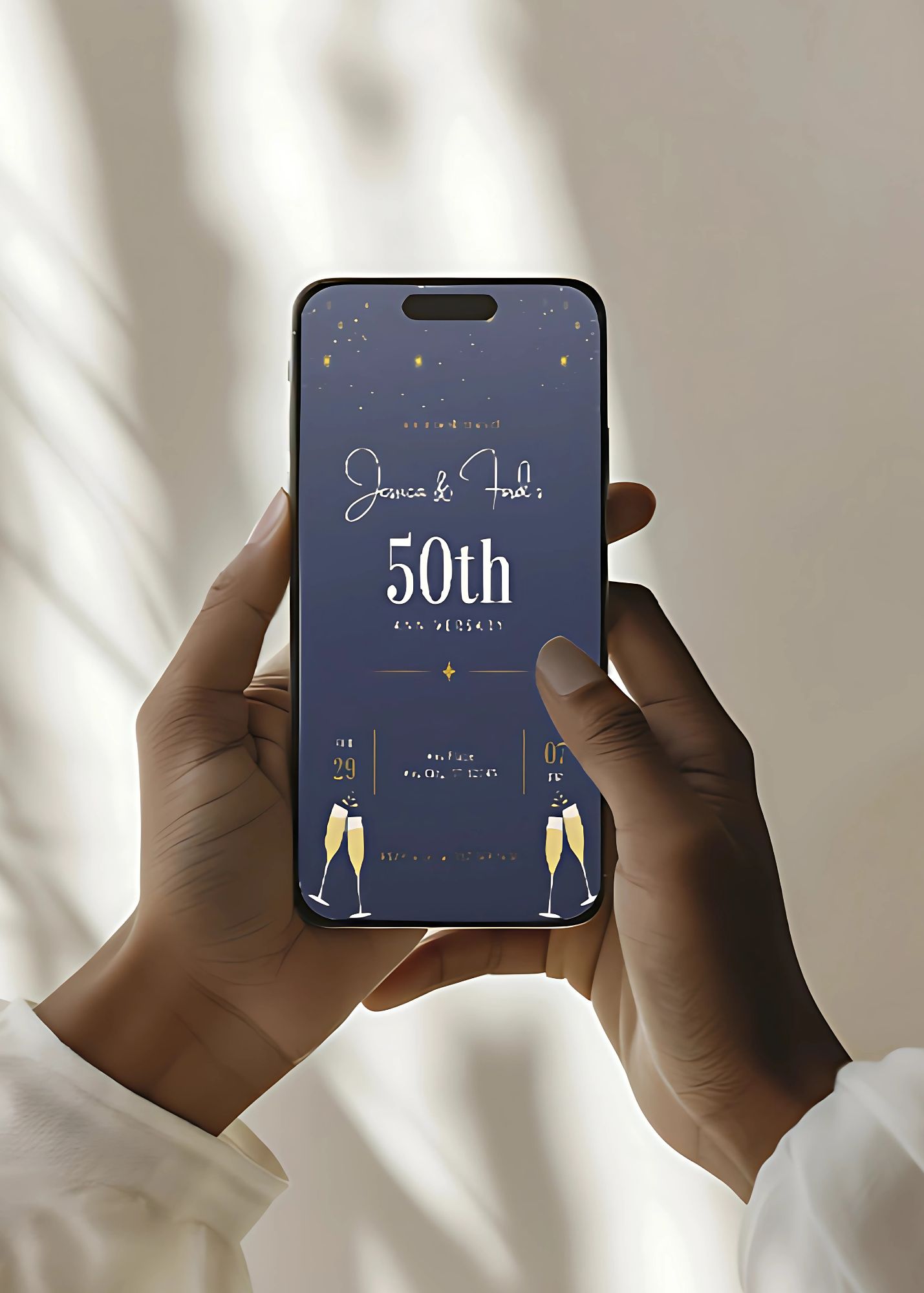 50th Wedding Anniversary Invite 03