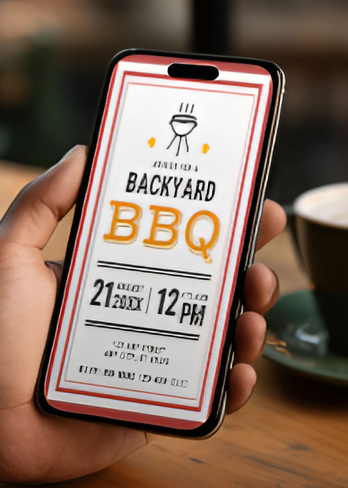 Backyard BBQ Invitation 01