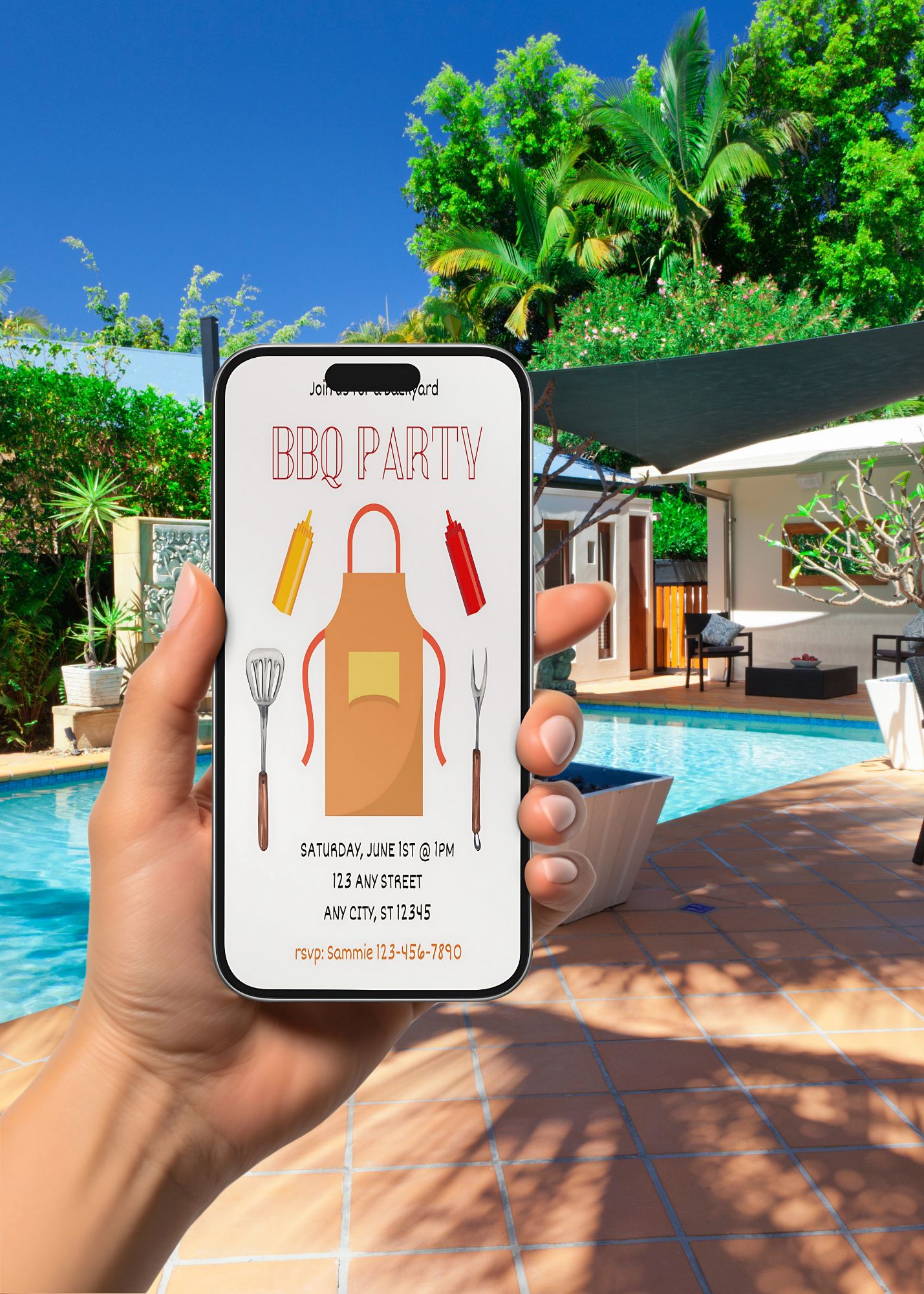 Backyard BBQ Invitation 02