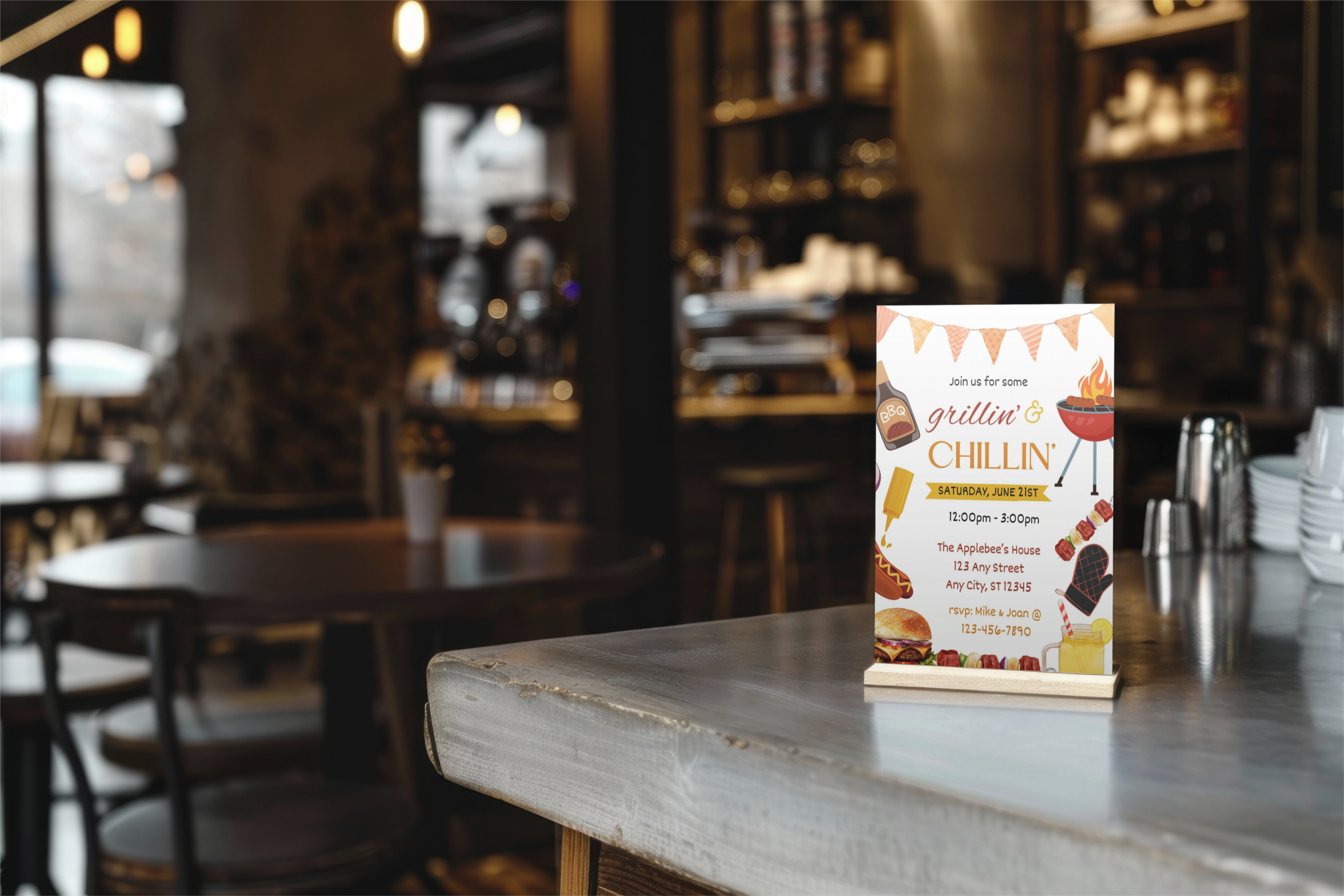 Backyard BBQ Invitation 03