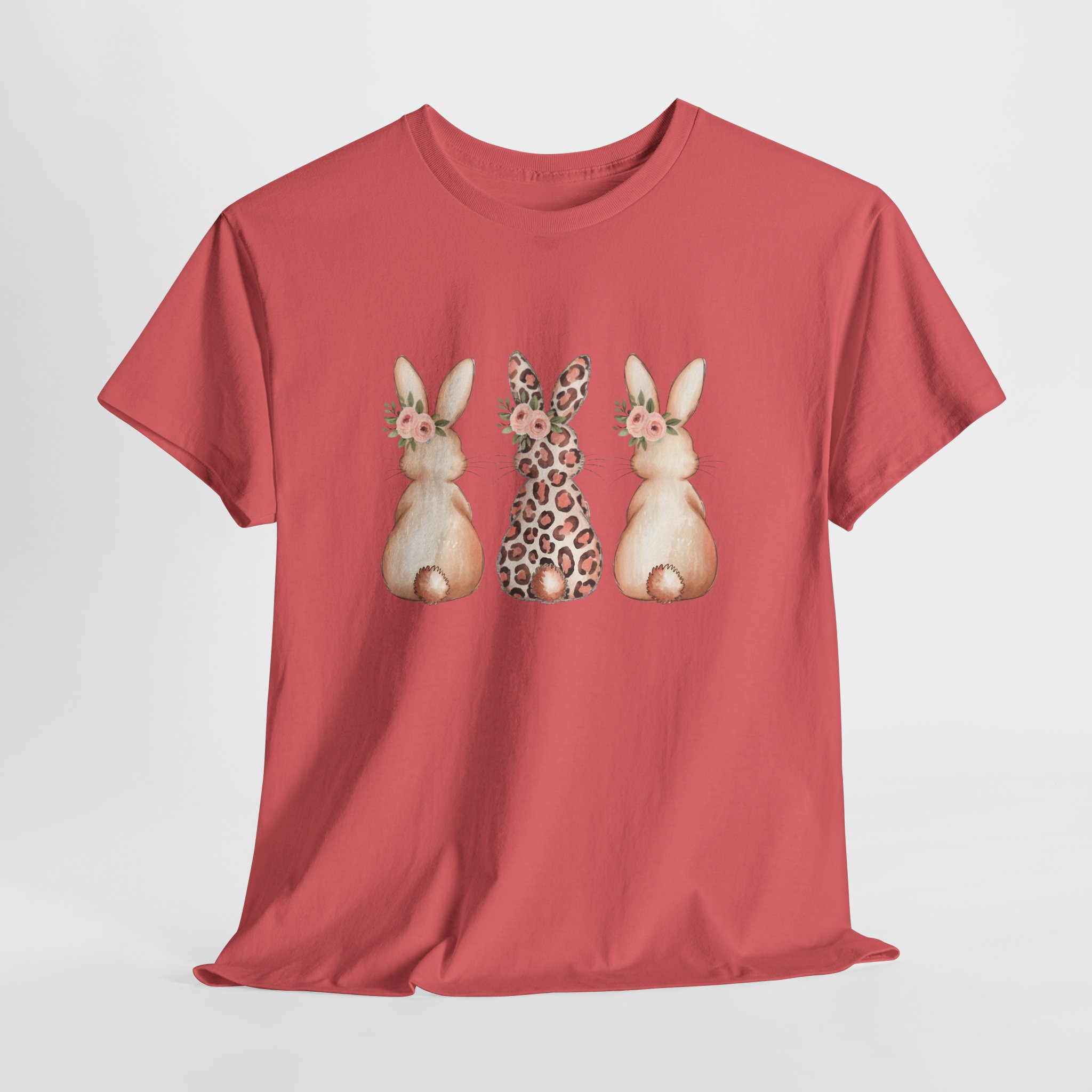 Leopard Bunny Graphic T-Shirt