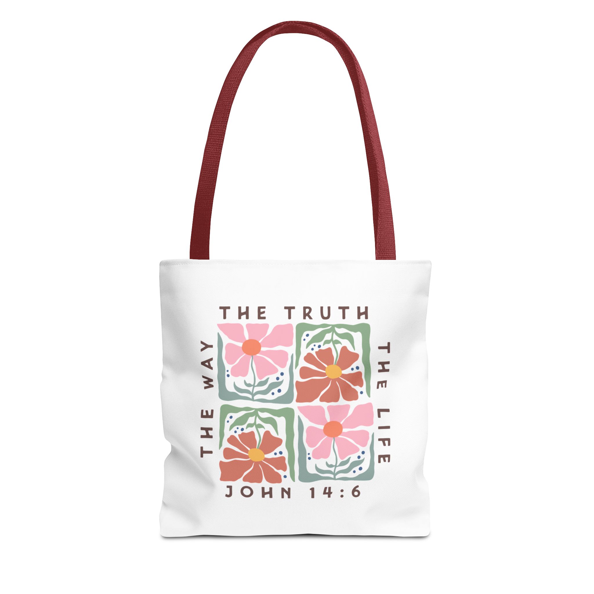 The Way The Truth The Life Inspirational Tote Bag