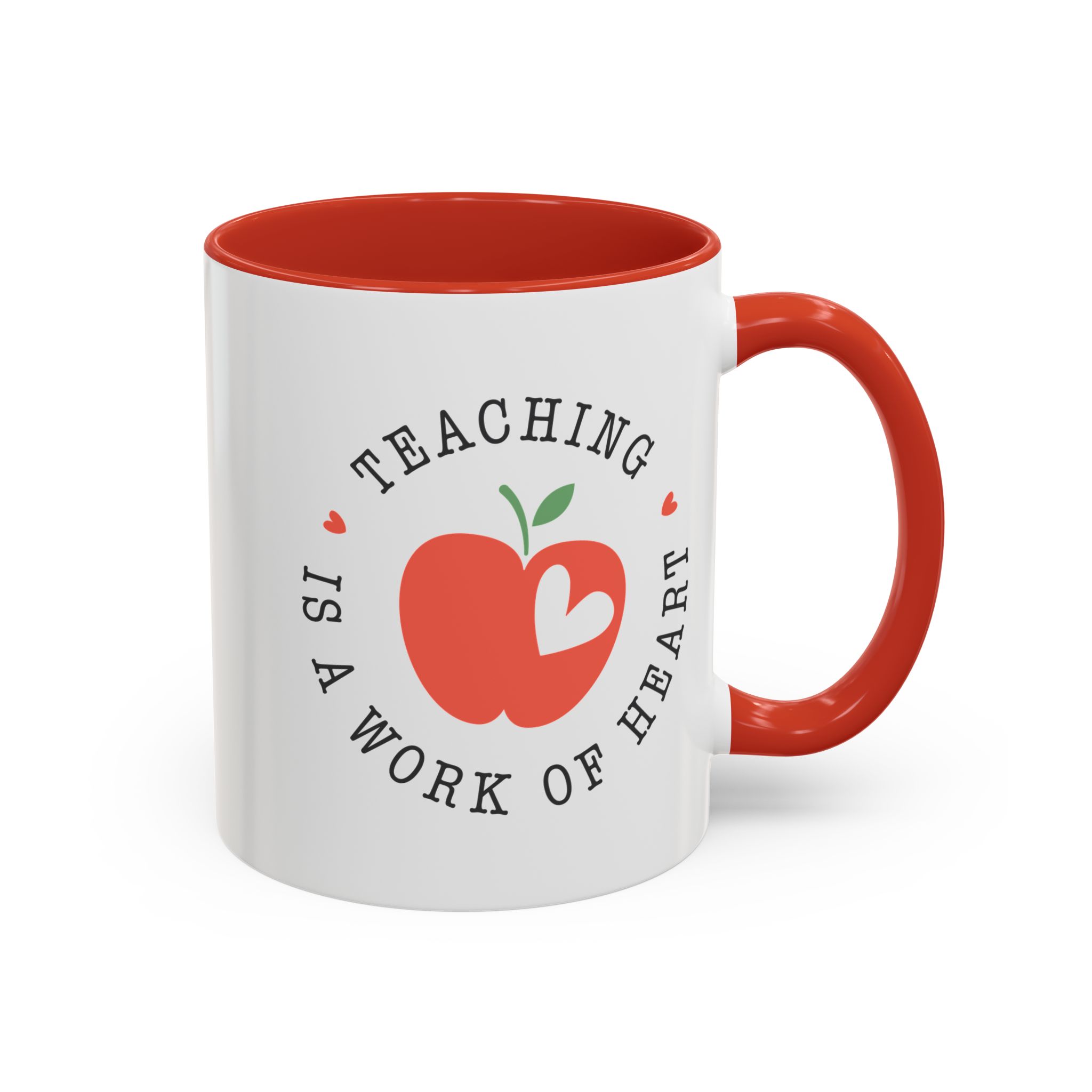 Teaching is A Work Of Heart Teacher Appreciation Mug