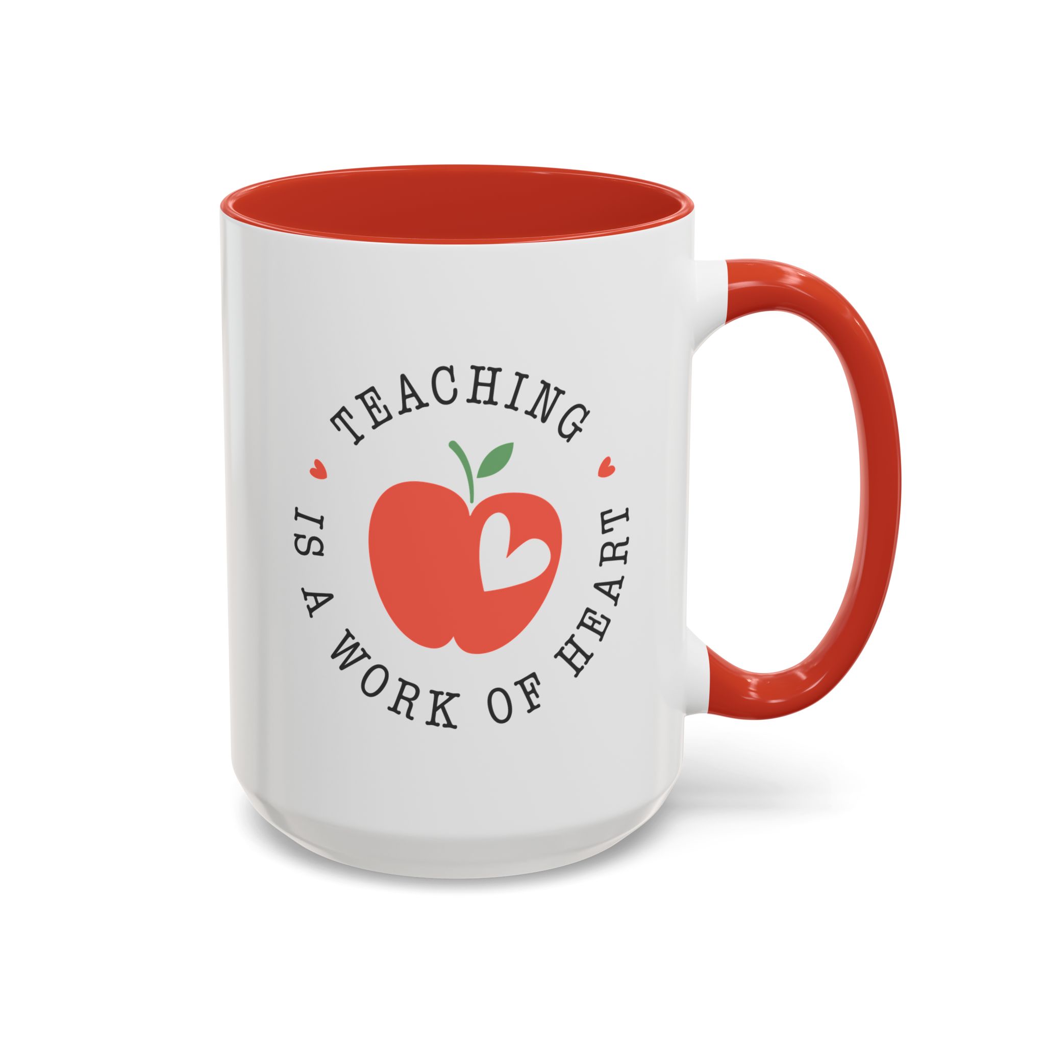Teaching is A Work Of Heart Teacher Appreciation Mug