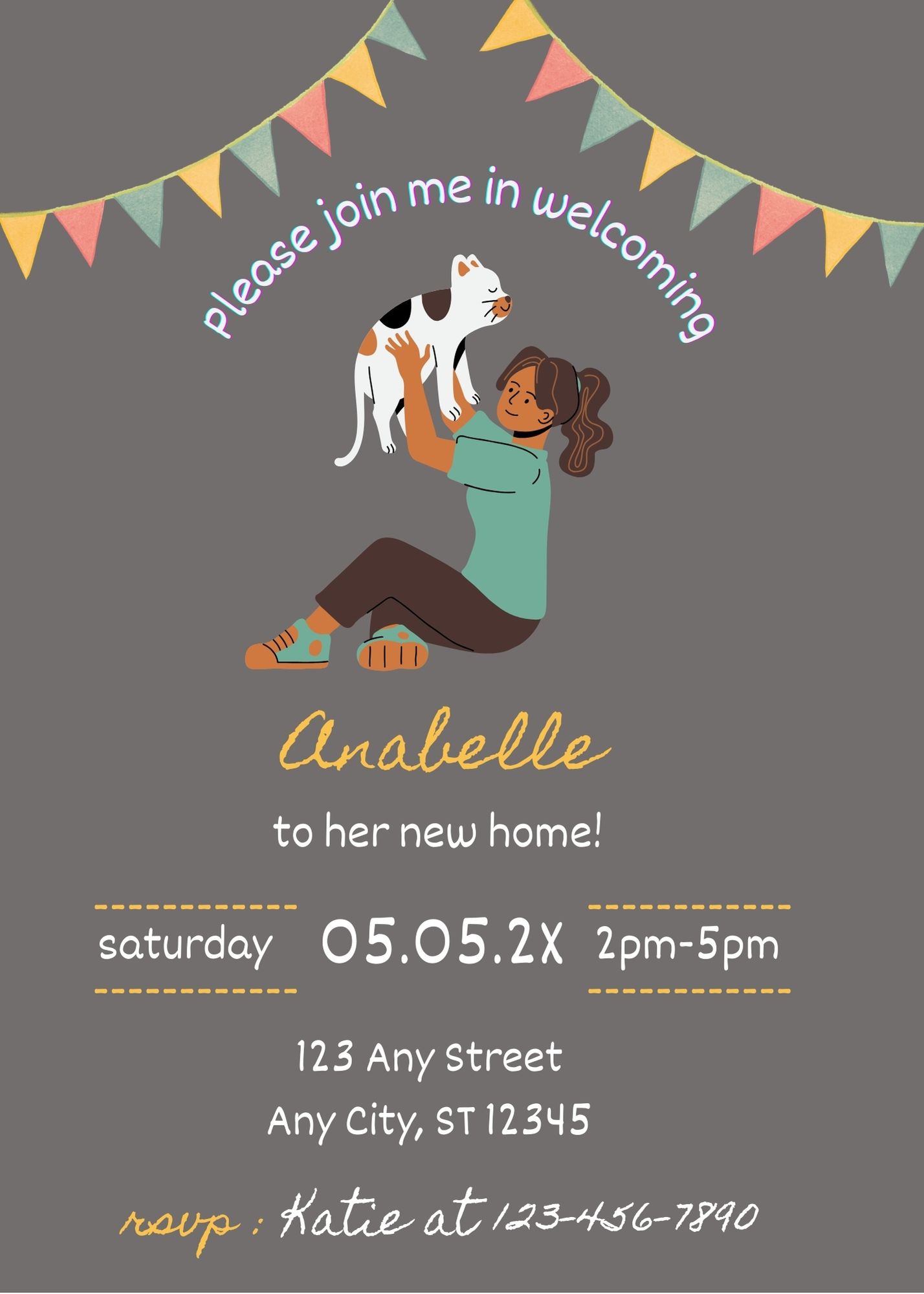 New Pet Welcome Invitation - 04