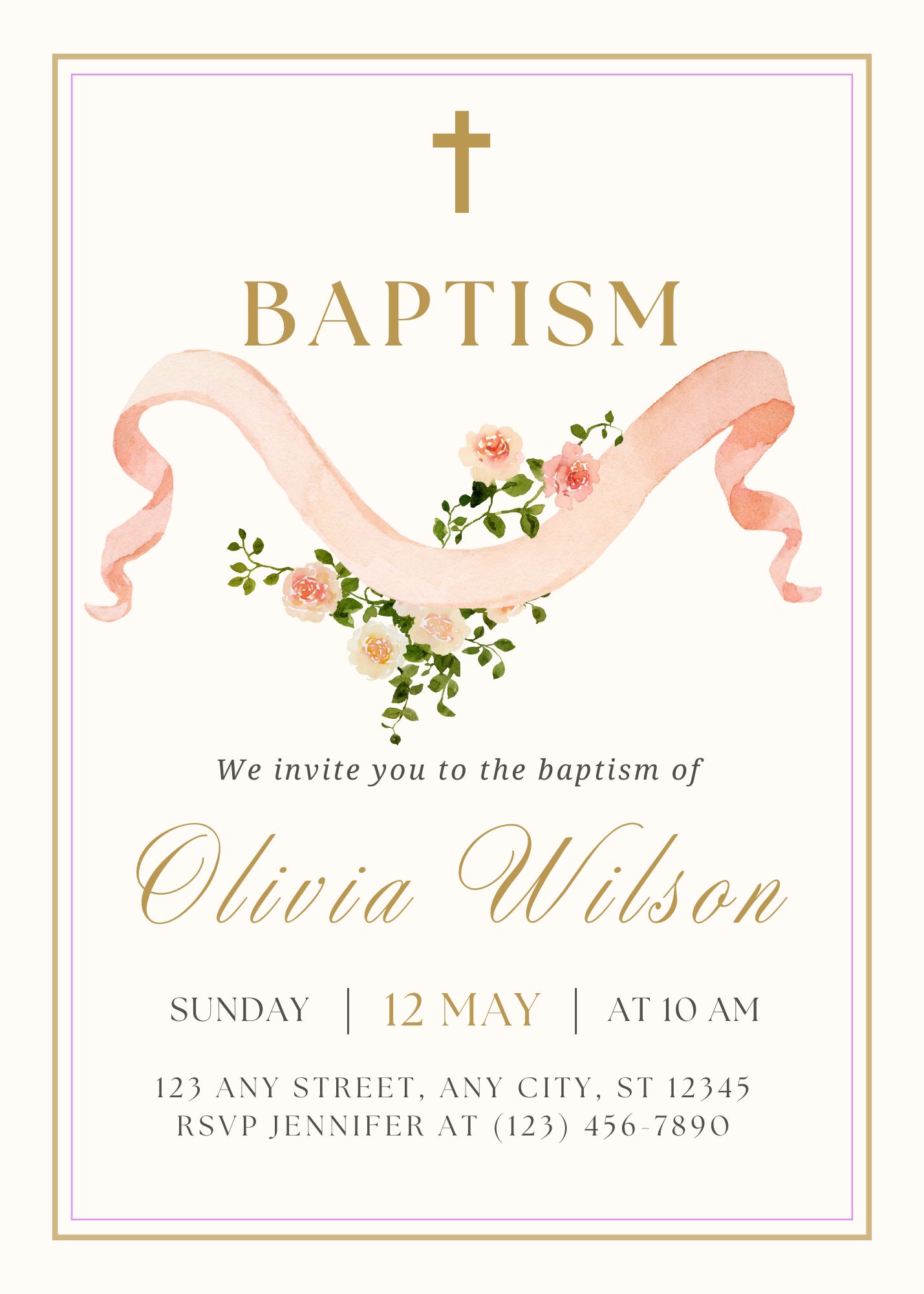 Baptism Invitation 01
