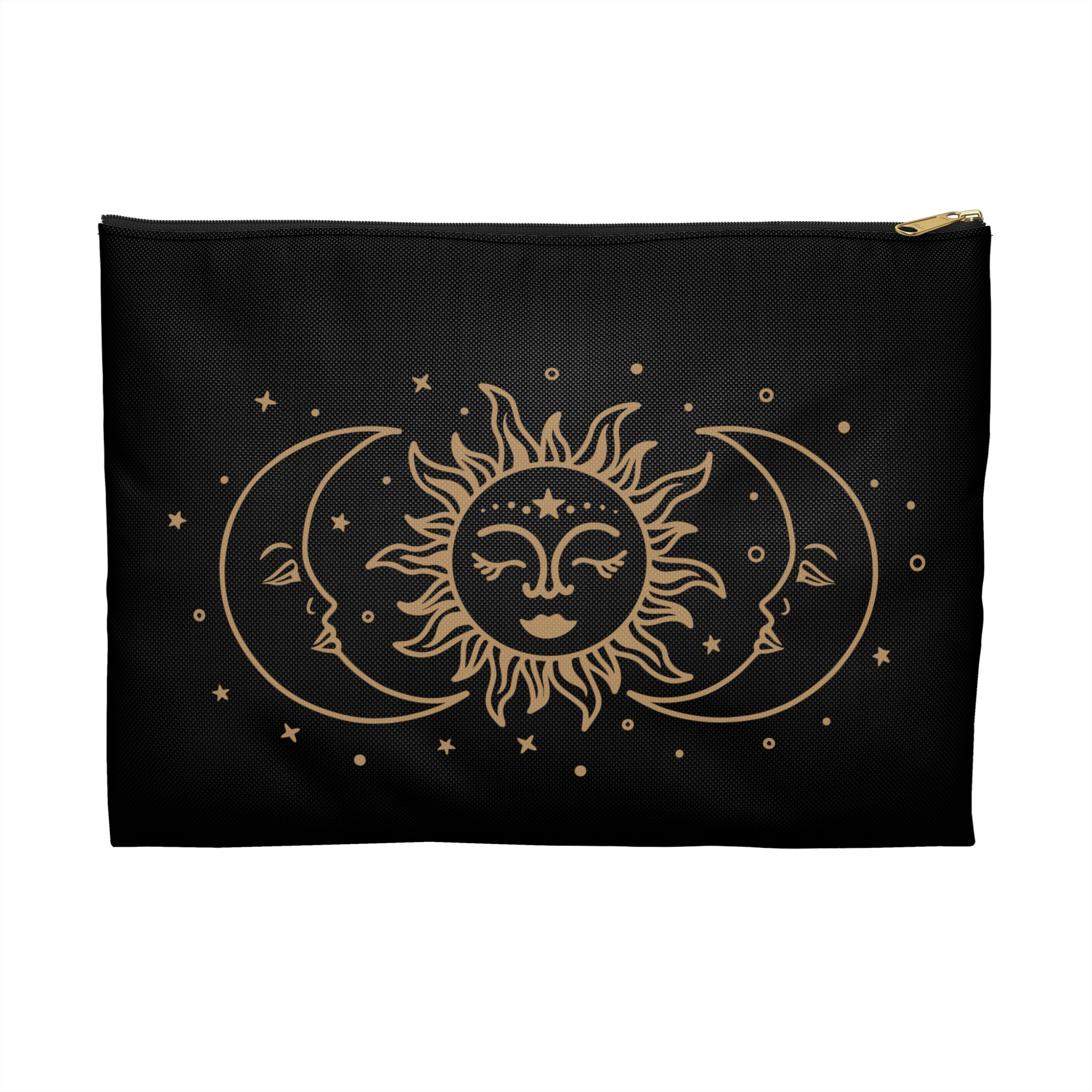 Celestial Bohemian Sun Accessory Pouch
