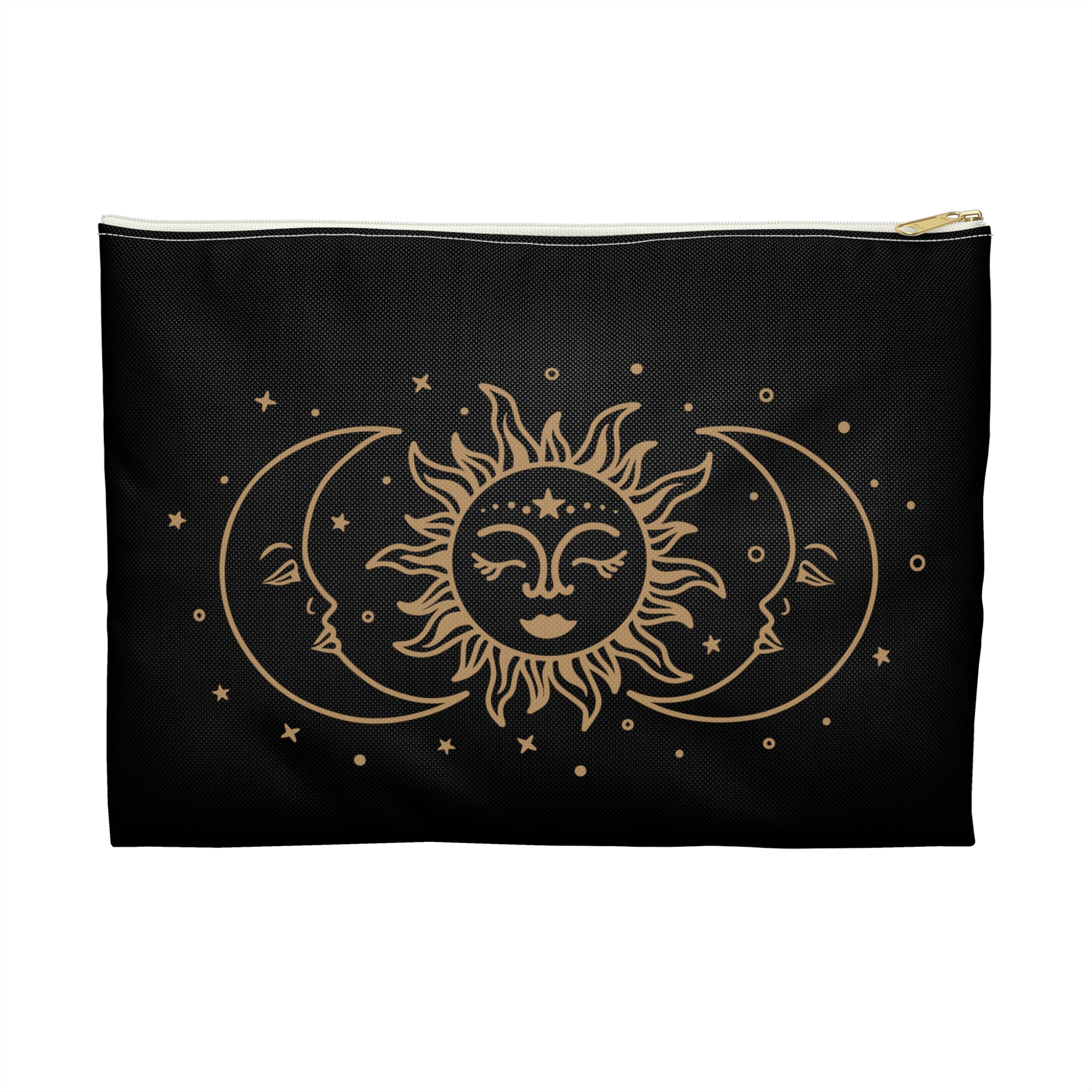 Celestial Bohemian Sun Accessory Pouch 