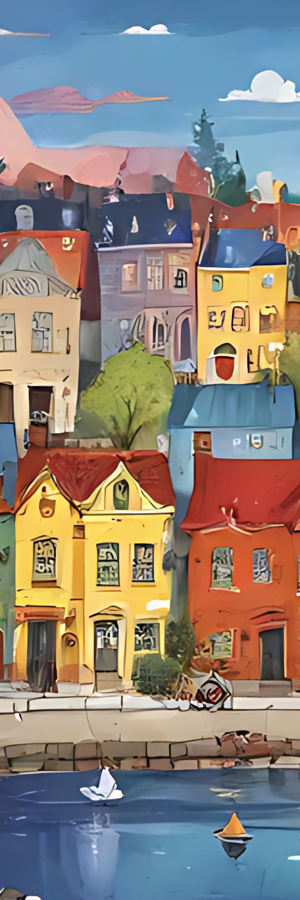 City By The Sea Trio Bookmark Set