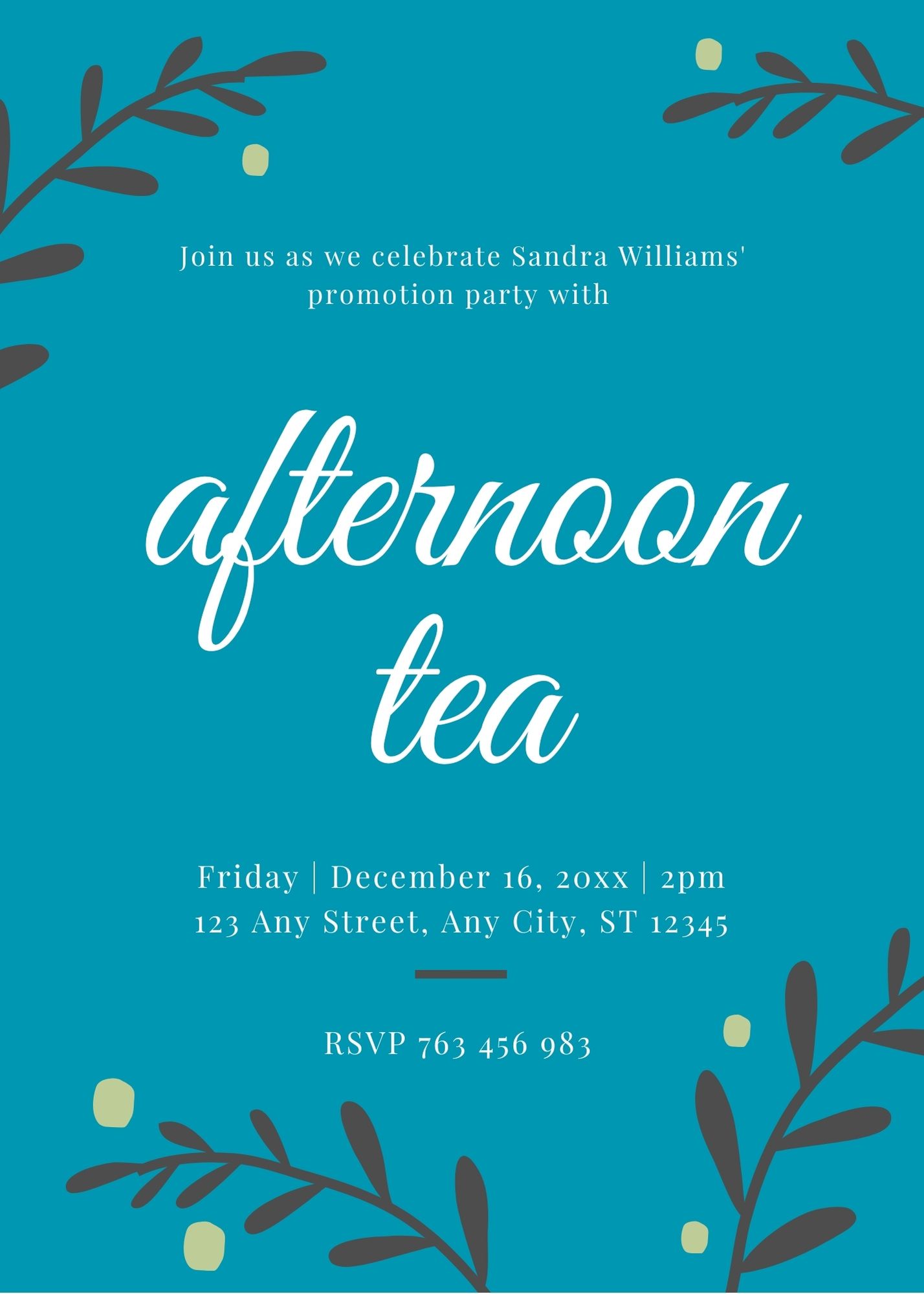 Tea Party Digital Invite 06b