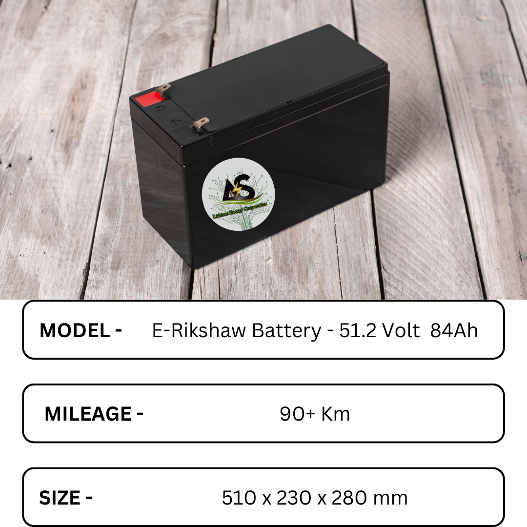 E Rikshaw Battery - 51.2 Volt
