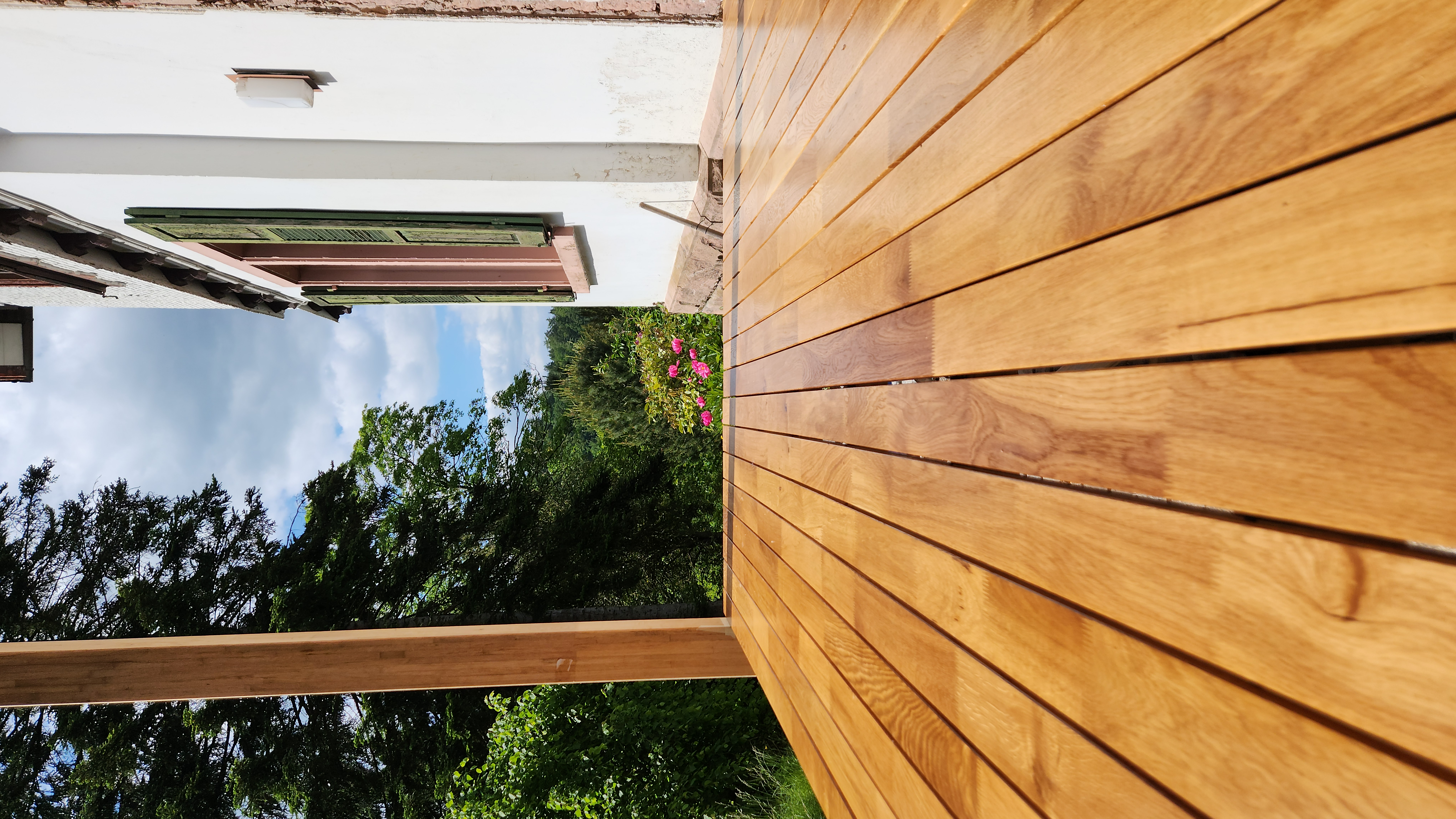 Terassendielen aus Eiche