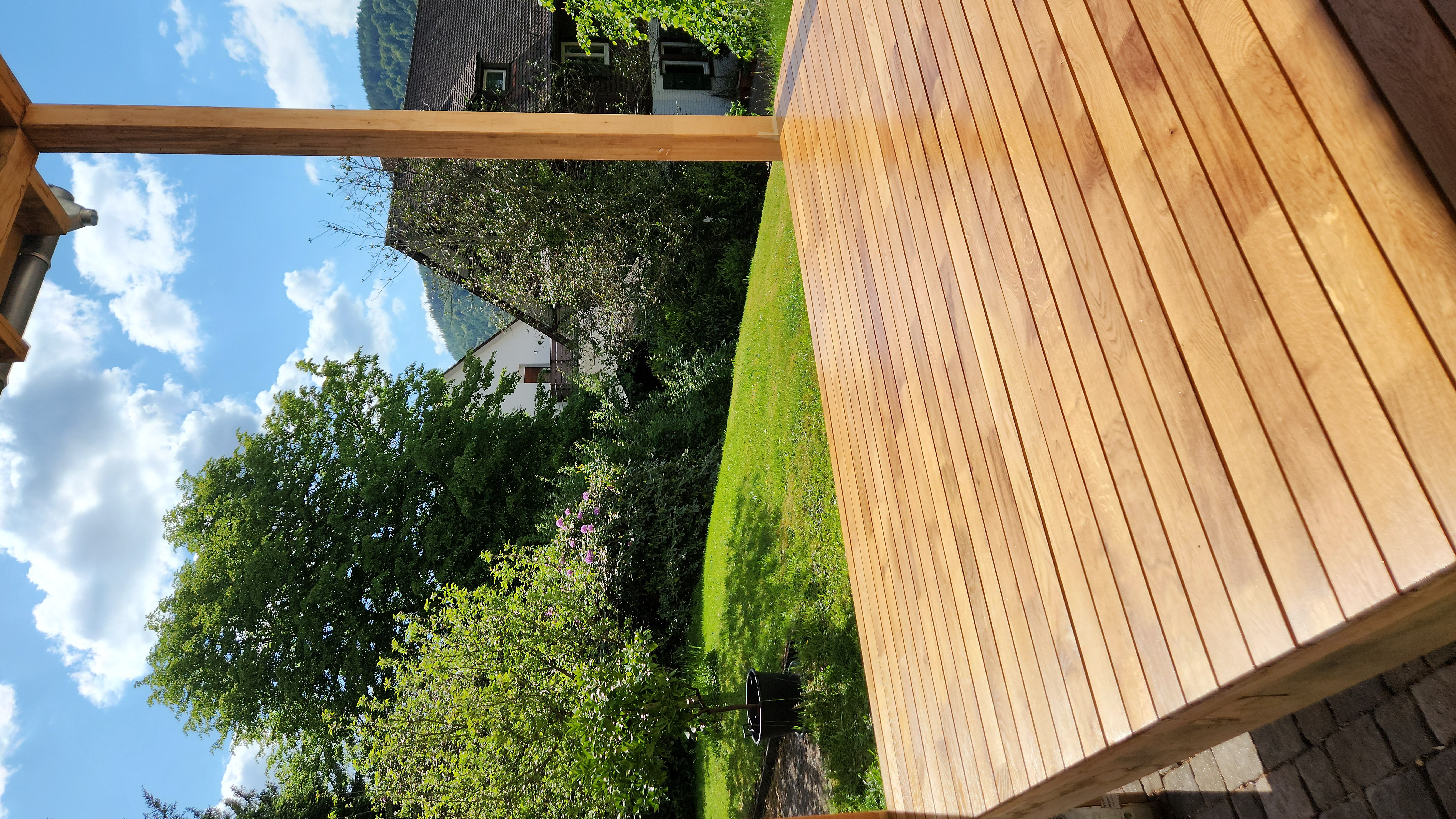 Terassendielen aus Eiche