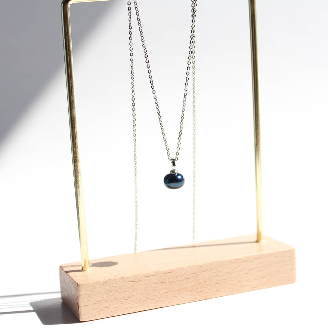 Everyday Single Pearl Pendant Necklace